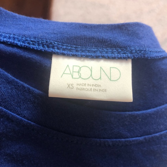 Abound Blue Top with Flowy Sleeves Size XS - Picture 6 of 6